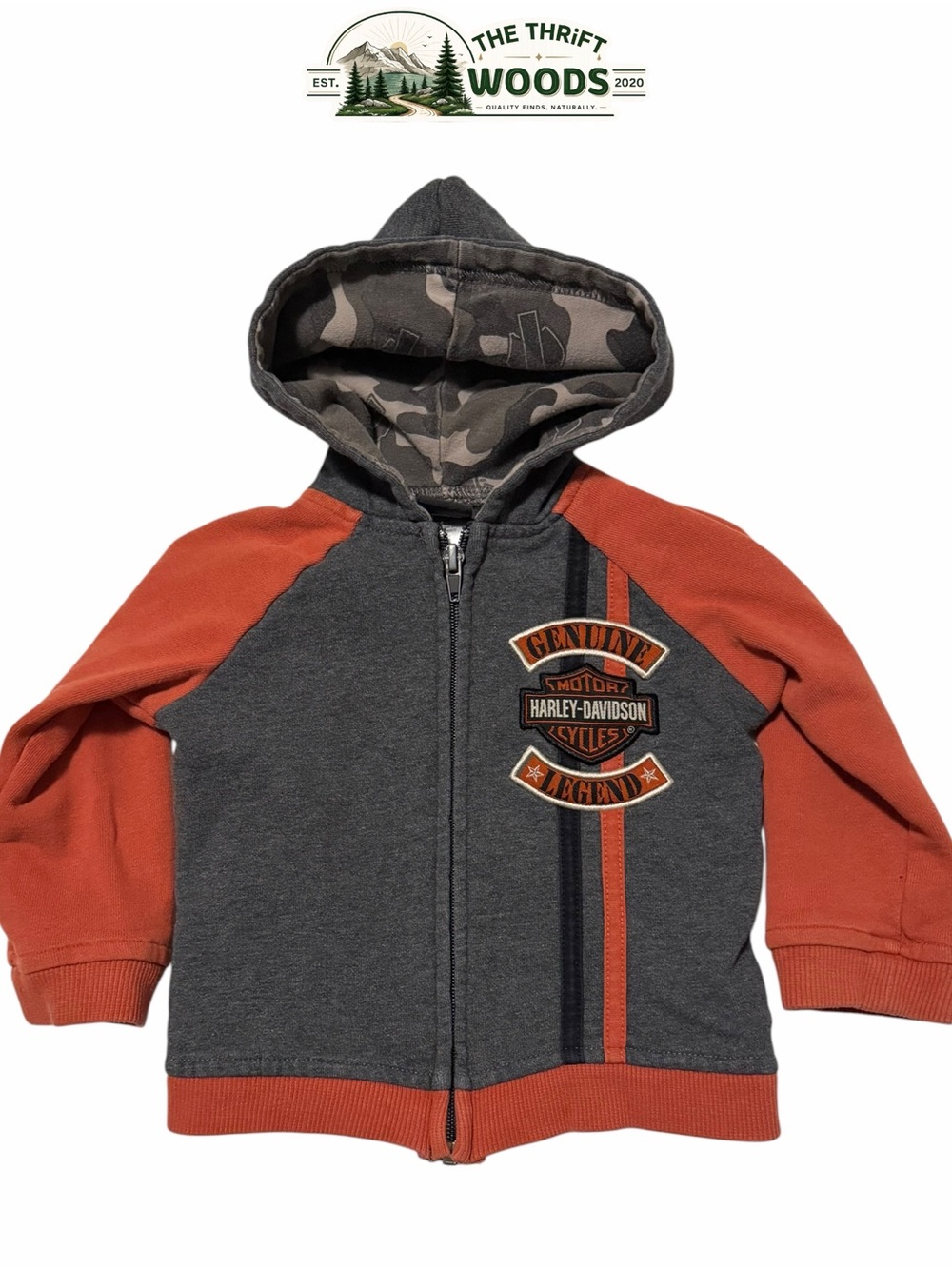 Harley-Davidson Kids Zip Hoodie